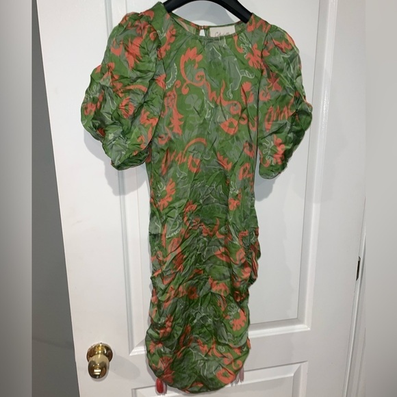 🔥 NWT 🔥 CLEOBELLA Revolve Kamila Mini Dress in Abstract Print Size XS 💕 - Picture 9 of 14